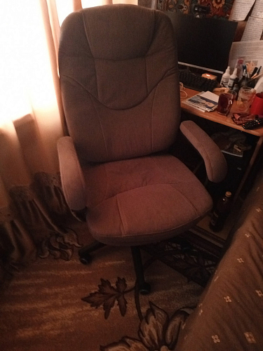 Компьютерное кресло Comfort Lux/Комфорт Люкс серый фото покупателя 120