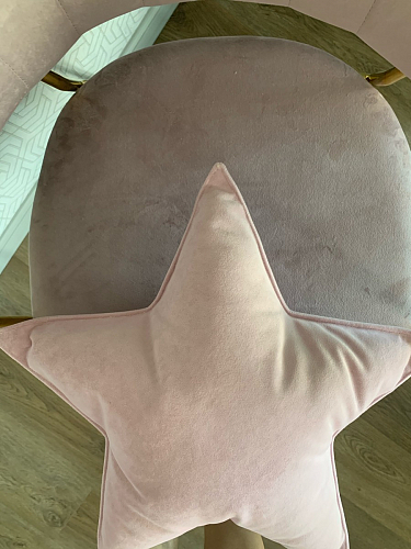 Стул на металлокаркасе Kamelia голубой / голубой / золотой фото покупателя 85