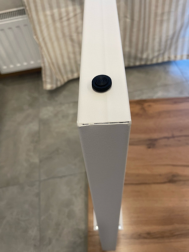 Стол Лота Лофт 140 25 мм черный матовый / бетон фото покупателя 395