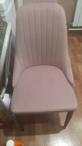 Стул на металлокаркасе Kora light blue / white фото покупателя 434