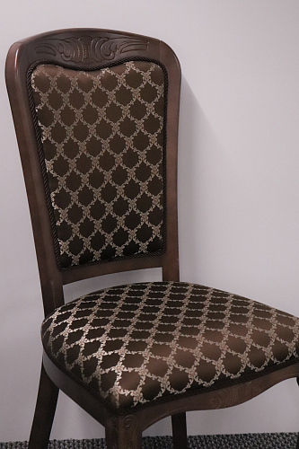 Кресло Клето патина золото / ромб из шоурума 8