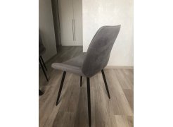 Стул на металлокаркасе Седа К крутящийся светло-серый  / белый фото покупателя 255