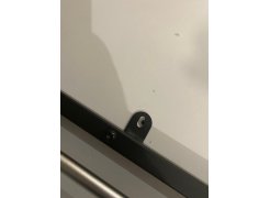 Компьютерный стол Маркос 140х80 голубой / черный фото покупателя 5