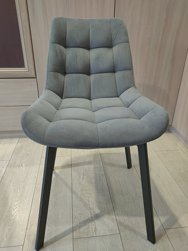 Стул на металлокаркасе Челси К бирюзовый / черный фото покупателя 211