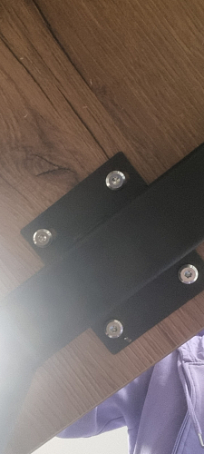 Стол Лота Лофт 120 32 мм бетон / черный матовый фото покупателя 581