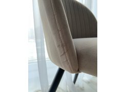 Стул на металлокаркасе Gabi blue / black фото покупателя 663