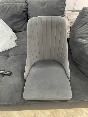 Стул на металлокаркасе Kora white / gray фото покупателя 415