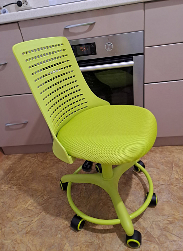 Компьютерное кресло Kiddy ткань серый фото покупателя 36