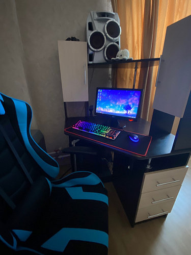 Компьютерное кресло Kano черное / красное фото покупателя 4