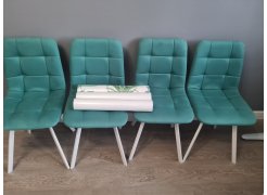 Стул на металлокаркасе Чилли розовый / черный каркас фото покупателя 568