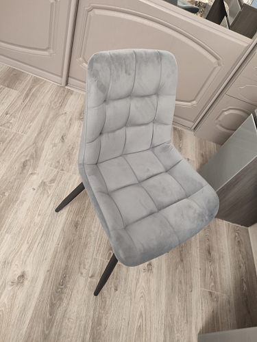 Стул на металлокаркасе Челси бежевый / белый каркас фото покупателя 39