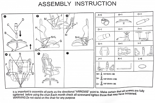 Компьютерное кресло Racer черное / красное фото покупателя 133