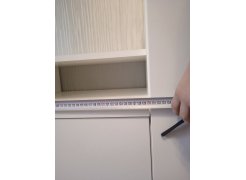 Готовая гостиная Румба белый / белый глянец  - Уцененный экземпляр фото покупателя 14