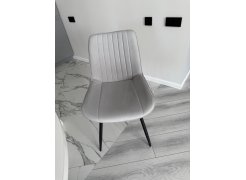 Стул на металлокаркасе Вейв П темно-серый / черный фото покупателя 202