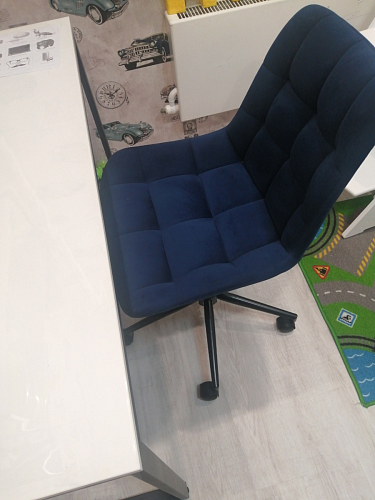 Компьютерное кресло Честер латте / золото фото покупателя 31