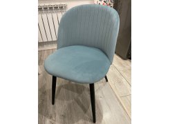 Стул на металлокаркасе Gabi blue / black фото покупателя 519