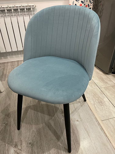 Стул на металлокаркасе Gabi wine red / black фото покупателя 520