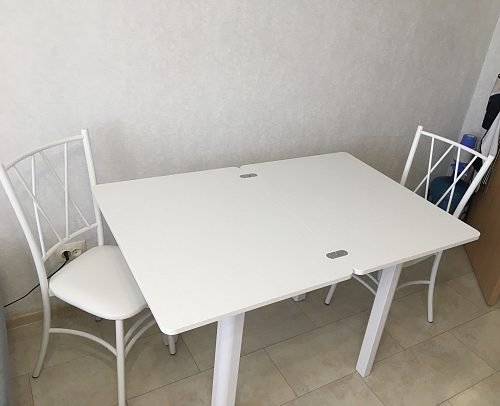 Стол Дрезден М-2 венге / ножка 04 венге фото покупателя 8