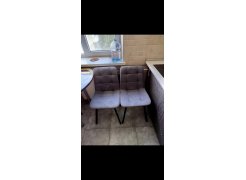 Стул на металлокаркасе Чилли розовый / черный каркас фото покупателя 505