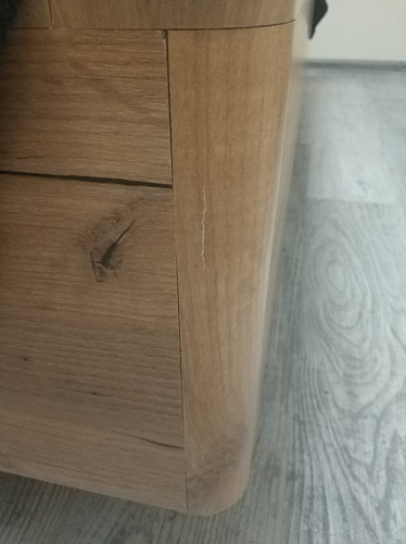 Двуспальная кровать Клауд 160х200 парящая дуб крафт золотой / антрацит фото покупателя 19