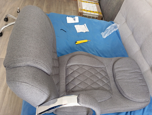 Компьютерное кресло Tron white фото покупателя 25