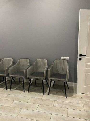 Стул на металлокаркасе Slam тёмно-серый фото покупателя 15