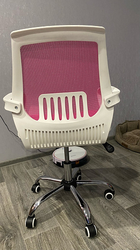 Компьютерное кресло Ergoplus белое / серое фото покупателя 19