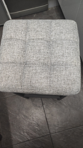 Барный стул Лофт ткань канди крем / черный матовый фото покупателя 247