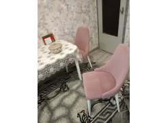 Стул на металлокаркасе Kora green / black фото покупателя 377