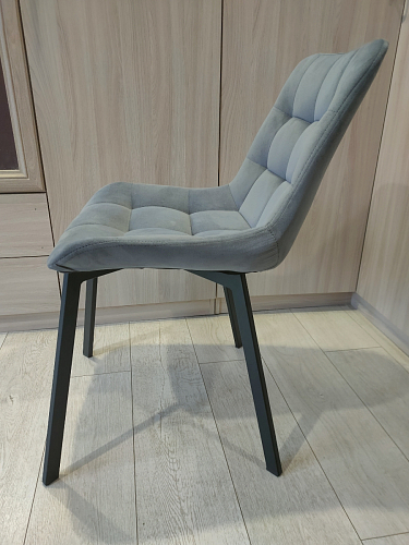 Стул на металлокаркасе Челси бирюзовый / черный фото покупателя 212