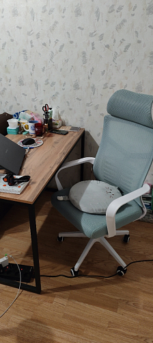 Компьютерное кресло Montana light gray / white фото покупателя 21