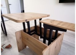 Стол-трансформер Престиж дуб вотан фото покупателя 2