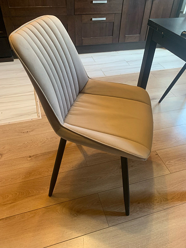 Стул на металлокаркасе Седа К кирпичный / черный фото покупателя 8