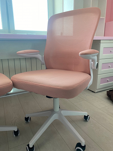 Компьютерное кресло Konfi gray / blue / white фото покупателя 44