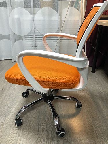 Компьютерное кресло Ergoplus белое / серое фото покупателя 37