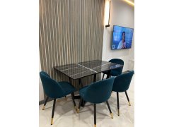 Стул на металлокаркасе Gabi gray / black фото покупателя 316