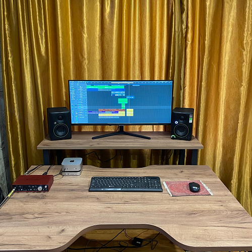 Барная стойка Дилан Лофт 120х50х90 бетон фото покупателя 141