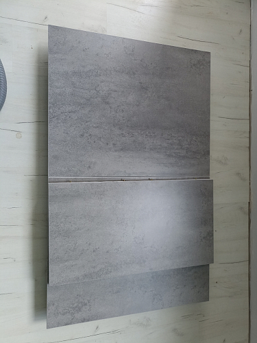 Деревянный стол Лота Лофт 120х75 белый матовый / дуб крафт золотой фото покупателя 581