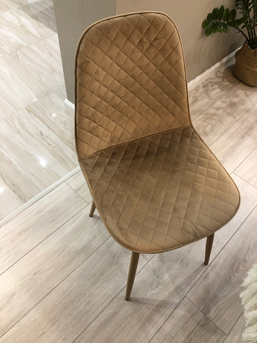 Стул на металлокаркасе Capri blue / white фото покупателя 81