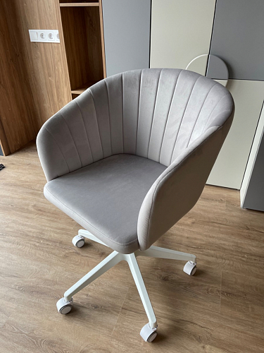 Компьютерное кресло Тибо сиреневый фото покупателя 10