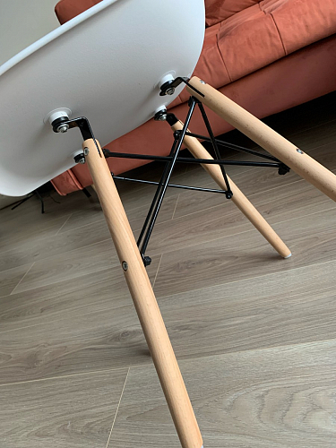 Пластиковый стул Eames PC-015 серый фото покупателя 164