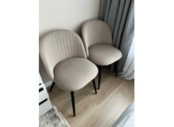 Стул на металлокаркасе Gabi 1 gray / black фото покупателя 34