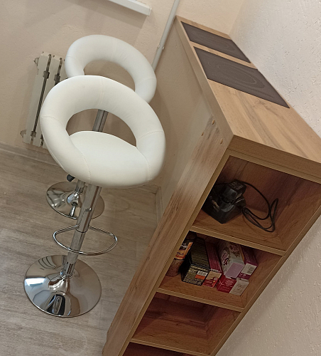 Барный стул Oazis white / chrome фото покупателя 2