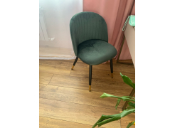 Стул на металлокаркасе Gabi 1 бежевый / черный с серебряными наконечниками фото покупателя 949