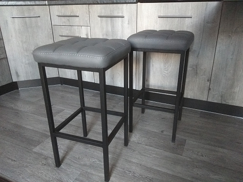 Барный стул Лофт катания лаванда / белый матовый фото покупателя 112