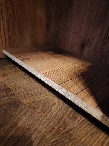 Письменный стол Битти Лофт 116х60х75 дуб делано светлый / белый матовый фото покупателя 116