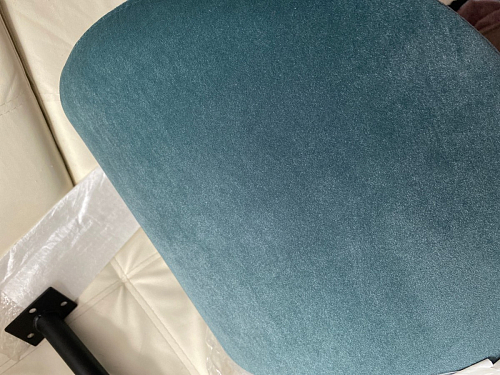 Стул на металлокаркасе Gabi 1 light purple / black / gold фото покупателя 300