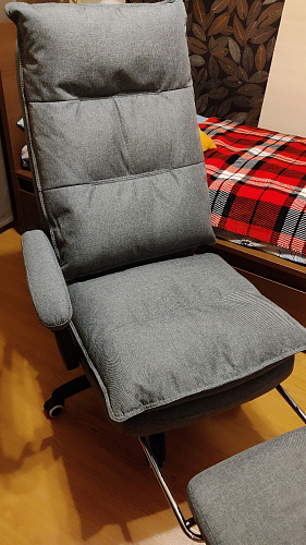 Компьютерное кресло Rapid голубое фото покупателя 102