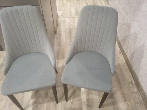 Стул на металлокаркасе Kora gray / black фото покупателя 282