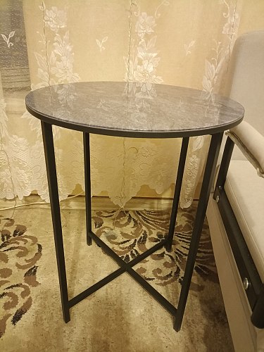 Журнальный столик Волопас малахит фото покупателя 1